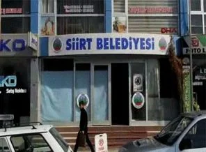 Siirt Belediyesi'ne haciz