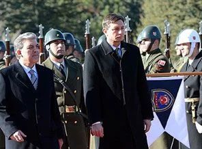 Slovenya Cumhurbaşkanı Ankara'da