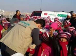 Suriye yanıyor çocuklar üşüyor