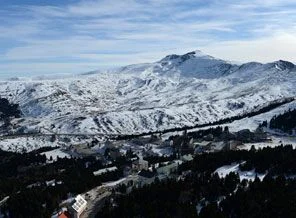 Uludağ'da 'kara' göründü