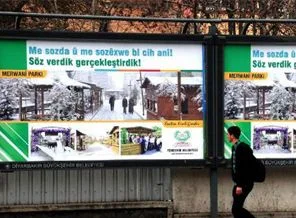 Ak Parti'den Kürtçe seçim pankartları