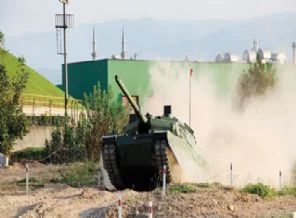 Altay tankına Japon freni