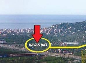 Arhavi'de şehir içine kurulacak HES'e izin!