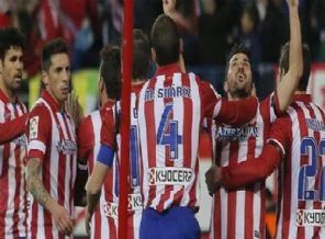 Atletico Madrid zirvede!