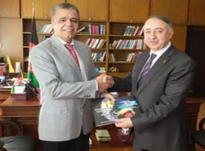 Azizoğlu'ndan Afganistan Büyükelçiliği'ne ziyaret