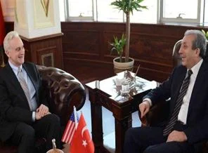 Bakan Eker Ricciardone'yi ağırladı