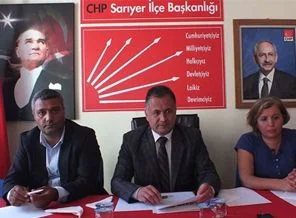 CHP Sarıyer'de seçime giremeyebilir