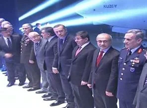 Erdoğan Barış Kartalı teslim töreninde konuştu