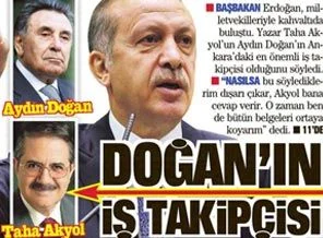 Erdoğan'dan Taha Akyol ve Aydın Doğan iddiası!