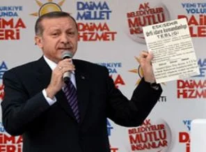 Erdoğan tarihi belgeyi gösterdi