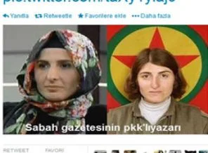 Halime Kökçe'ye Twitter'da çirkin PKK iftirası!