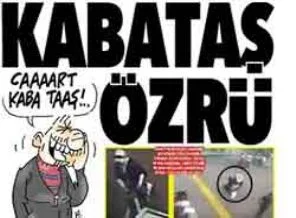 Hürriyet'e: Kabataş başlığının altında boğulacaksınız!