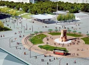 Kadir Topbaş, Taksim'in gelecekteki görüntülerini paylaştı