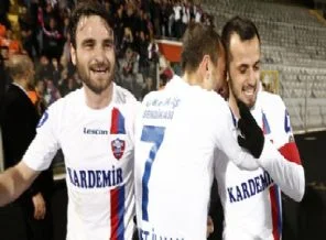 Karabükspor'da yüzler gülüyor