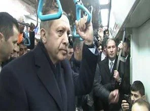 Marmaray'da sürpriz yolcu