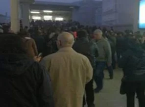 Marmaray tıklım tıklım doldu