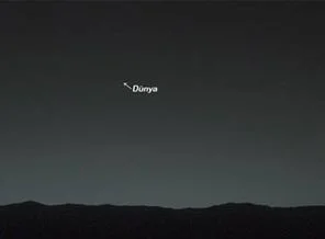 Mars'tan Dünya'yı çekti