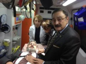 Meclisteki kavga hastanelik etti