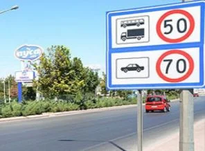 Şehir içi hız sınırı değişti