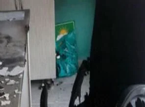 Tehlikeli gerginlik! Seçim bürosuna molotof