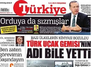 Türkiye gazetesinde sürpriz ayrılık