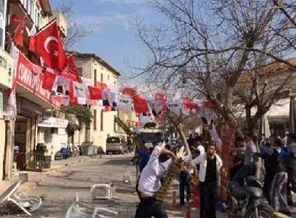 Urla'da HDP gerginliği! Polis müdahale etti