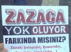 Zazaca için UNESCO'ya başvuru yapıldı