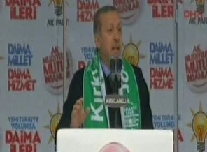 Başbakan Erdoğan Kırklareli'nde konuştu