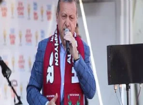 Başbakan Hatay'da konuşuyor