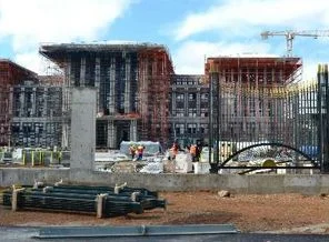 Başbakanlık inşaatı devam ediyor