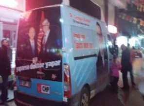 CHP'nin konvoyuna saldırı