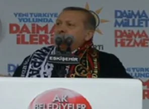 Erdoğan Eskişehir'de konuşuyor -