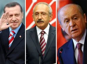 Erdoğan, Kılıçdaroğlu ve Bahçeli'ye ilginç afiş!