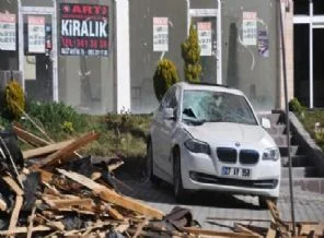 G.Antep ve Adıyaman'da şiddetli fırtına