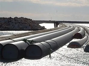 İlk blok deniz tabanına yerleştirildi