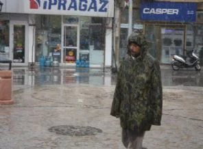 Kar yağışı başladı
