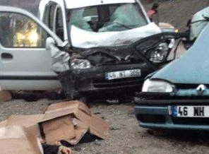 Maraş'ta katliam gibi kaza