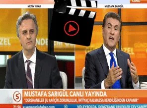 Mustafa Sarıgül Samanyolu Haber'e çıktı