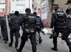 Okmeydanı polis ablukası altında