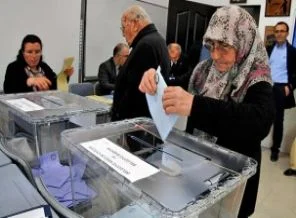 Oy verme işlemi sona erdi