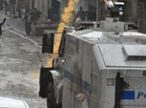 Polisten ilginç gaz bombası anonsu