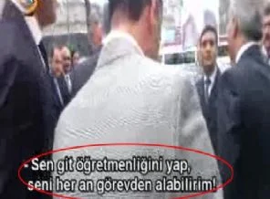 Sarıgül'ün ekibinden okul müdürüne sürdürme tehditi