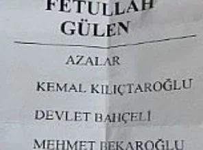 Seçimden Fethullah Gülen'e oy çıktı!