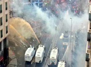 Şişli'de polis müdahalesi başladı