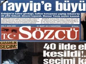 Sözcü gazetesi rezil oldu