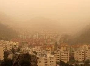 Suriye tozu bu hale getirdi