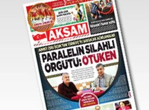 Akşam'da manşet istifası