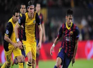 Atletico Madrid, Barca'yı fena zorladı