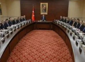Bakanlar kurulu toplanıyor