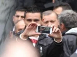 Bu da Başbakan'lı selfie